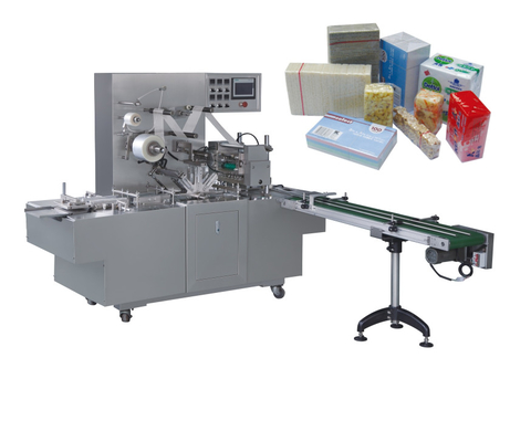 Venda a quente Máquina automática de embalagem de cellophane de embalagem de filmes de cellophane 3d