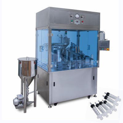 Máquina automática de enchimento de seringas pré-cheias 220V 380V Certificada CE