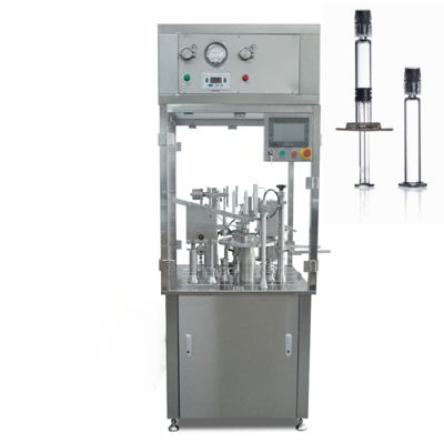 Máquina de Enchimento de Seringas Pré-enchidas Otimizando a Linha de Produção Padrão GMP/CE