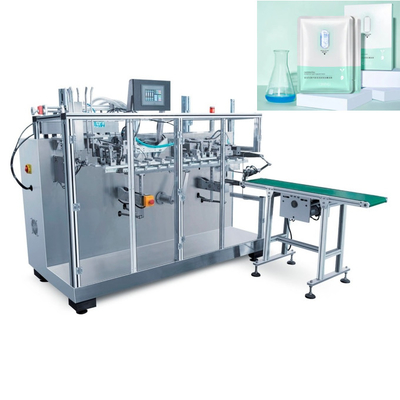 Linha de produção facial não tecida semi automática máquina da máscara de embalagem da selagem