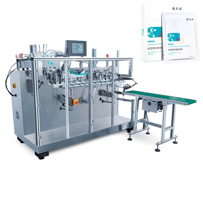 Máquina de enchimento facial da máscara de Min Semi Auto Flat Bags de 60 sacos para cosméticos