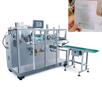 A máquina de embalagem facial não tecida cosmética 3.5Kw da máscara 40 ensaca/minuto