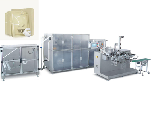 Máquina de empacotamento de dobramento cosmética automática completa da máscara protetora MultiFunction
