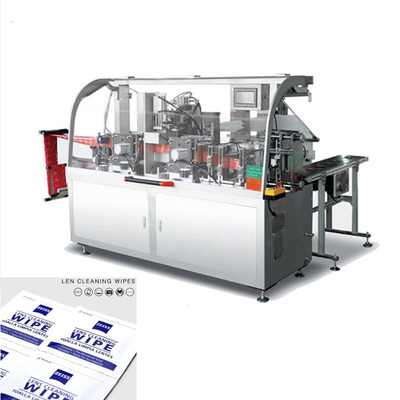linha de produção molhada certificação das limpezas de 220V 50/60Hz do CE do controle do PLC, máquina molhada da produção das limpezas do restaurante