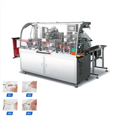 A máquina de embalagem automática do tecido facial de velocidade rápida para mulheres remove compõe