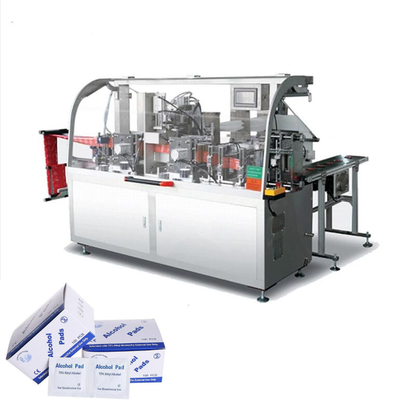 máquina das limpezas do álcool do filme de 120bags/Min Wet Wipes Packaging Machine OPP