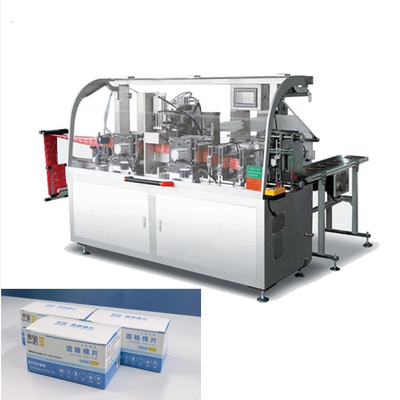 máquina de 80bags/Min Disinfection Alcohol Pad Packing