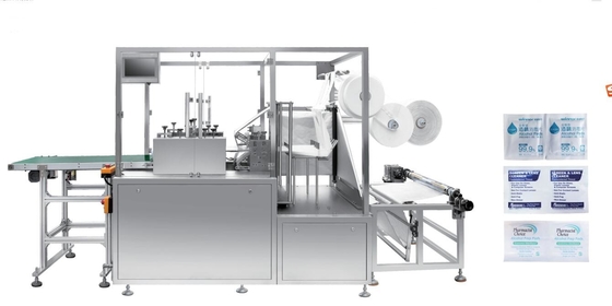 máquina de embalagem 1000pcs/da almofada do álcool de 47*50mm Min Automatic Medical