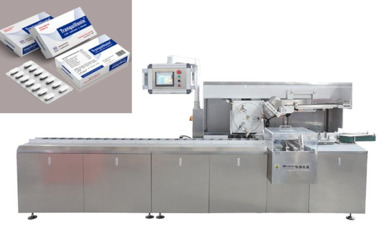 Máquina de embalagem automática da caixa do elevado desempenho, equipamento de empacotamento da caixa