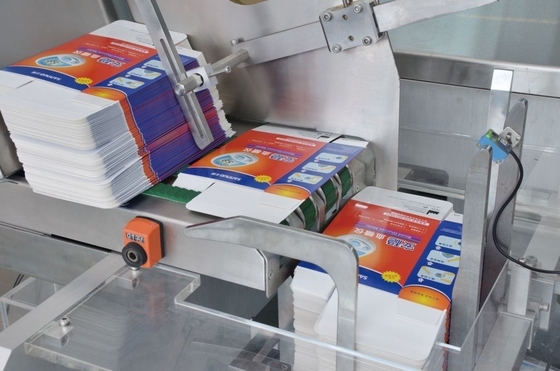 máquina de encadernação do tubo da dobra de 120pcs/Min Pharmaceutical Cartoning Machine 4