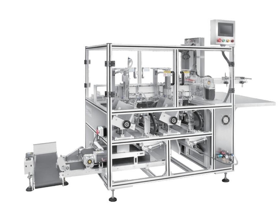 Máscara 1.2KW facial que corta não tecido automático de dobramento da máquina de embalagem 0.6MPA
