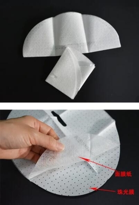 Sacos de dobramento da máquina de embalagem 60 da máscara do Hydrogel/minuto