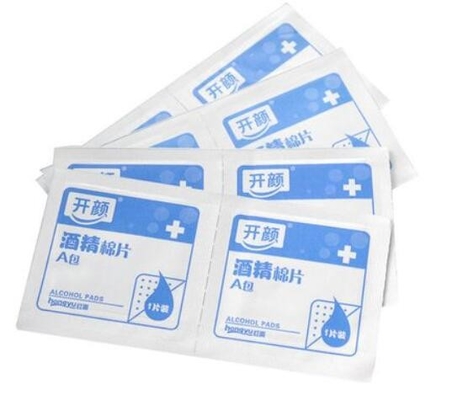 máquina de embalagem 1000pcs/da almofada do álcool de 47*50mm Min Automatic Medical