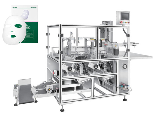 Maquinaria de alimentação facial da máquina da selagem da inserção da dobradura da máscara de beleza da beleza da máquina da máscara protetora da dobradura da máscara