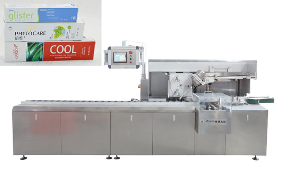 A máquina de encadernação automática vertical 1.5kw da barra do sabão encaderna a caixa de empacotamento