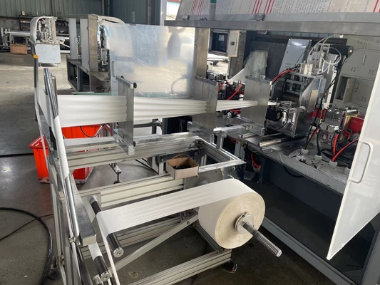 Equipamento de embalagem horizontal automático da máquina molhada da fabricação da limpeza único