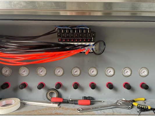 Consumo de baixa energia molhado da máquina de empacotamento das limpezas do controle do PLC, tecido molhado personalizado que faz a máquina