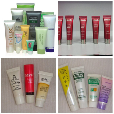 Máquina de selagem de enchimento do tubo facial do limpador para a tubulação macia 3KW 250ml