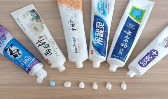 Creme de selagem de enchimento da mão do dentífrico da máquina do tubo macio automático