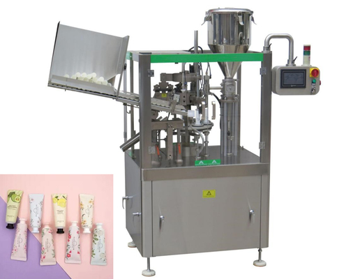 Mangueira de selagem de enchimento da loção do champô da máquina do tubo macio de creme da mão