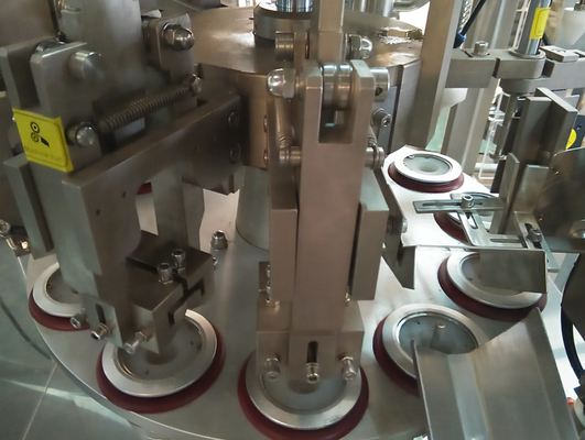 Máquina de enchimento totalmente automático do tubo para a pasta de creme macia do dentífrico do metal