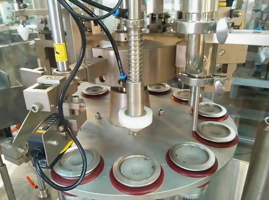Máquina de enchimento totalmente automático do tubo para a pasta de creme macia do dentífrico do metal