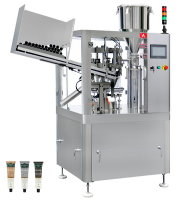 Máquina de enchimento e selagem de tubos de Alu de alto desempenho para a indústria de embalagens de cosméticos