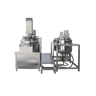 1000L Máquina de produção de creme de alta capacidade Máquina de mistura de gel emulsionante homogeneizante a vácuo