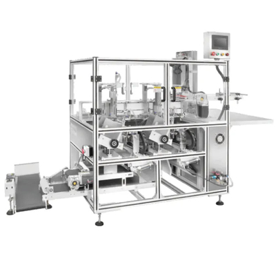 Máscara 1.2KW facial que corta não tecido automático de dobramento da máquina de embalagem 0.6MPA