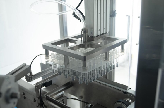 Máquina preenchida equipamento de enchimento da seringa da seringa asséptica médica automática