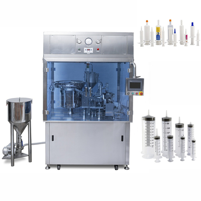 Máquina de preenchimento e enchimento de seringas pré-cheias de alta precisão Máquina de embalagem de seringas