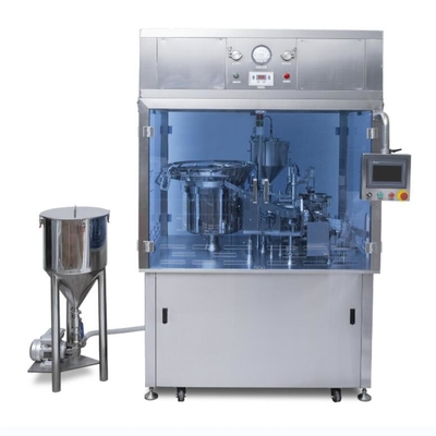 Máquina automática de enchimento de seringa de plástico asséptica pré-cheia