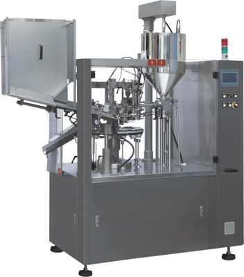 Máquina automática de preenchimento e vedação de tubos de plástico