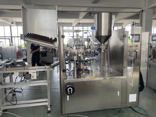 Máquina de enchimento e vedação térmica de tubos de vedação de enchimento e vedação de calor para 5-250ml
