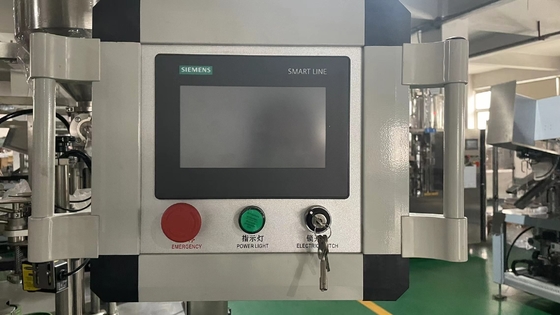 Máquina de preenchimento de tubos moles e de vedação de aquecimento interno de plástico composto com arrefecedor para creme de mão