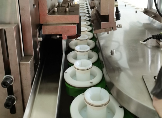 Máquina automática de preenchimento e vedação de tubos de plástico macio para tubos de creme cosmético de alumínio