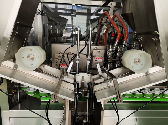 Máquina automática de preenchimento e vedação de tubos de plástico macio para tubos de creme cosmético de alumínio
