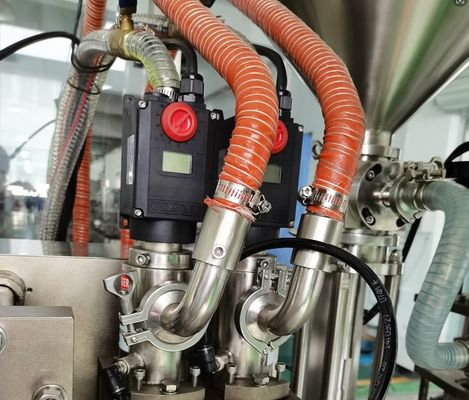 Máquina de preenchimento de tubos de gordura para animais de estimação