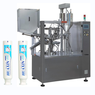 Máquina de preenchimento de tubos automática completa de vedação Máquina de preenchimento de pasta de dentes Máquina de preenchimento de tubos cosméticos Máquina de preenchimento e vedação