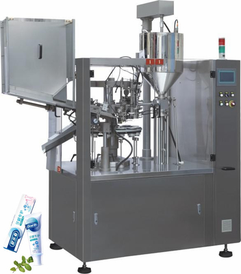 Máquina automática de preenchimento automático de creme de mão para limpeza facial e pasta de dentes