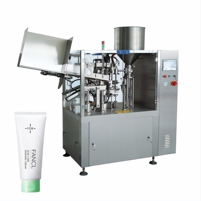 Máquina automática de preenchimento e vedação de tubos de pasta de dentes cosmética, loção, preenchimento de tubos, selante, creme, tubos moles de plástico