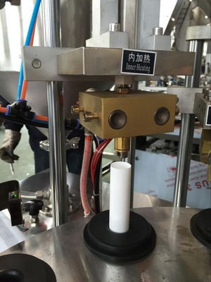 Máquina de preenchimento e vedação de tubos de pasta de plástico para alimentos