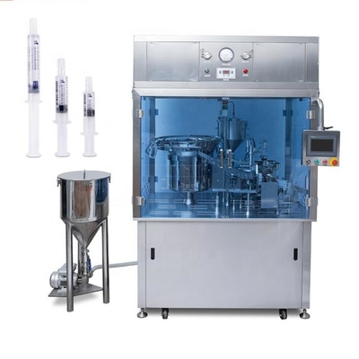 3 ml 5 ml 10 ml 20 ml Máquina de Enchimento de Cobertura de Seringa Automática Preenchida de Plástico
