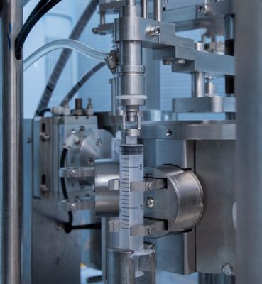 Máquina automática de enchimento de seringas pré-cheias 220V 380V Certificada CE