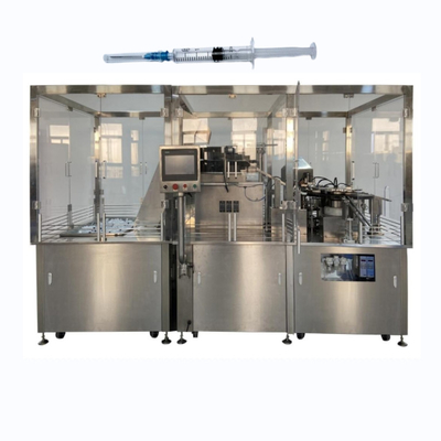 Máquina automática de preenchimento de seringas pré-cheias para vacinas veterinárias