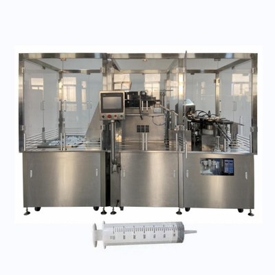 Máquina automática de preenchimento de seringas de plástico com preenchimento de gel viscoso de creme cosmético