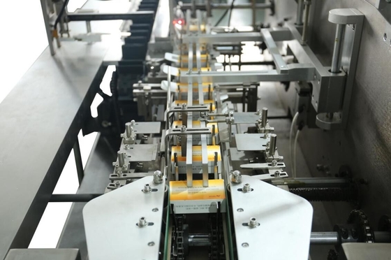 Máquina de embalagem de comprimidos horizontais automática cápsulas de cartão de caixa de embalagem de placas de cartão de placas de embalagem de embalagem Mach