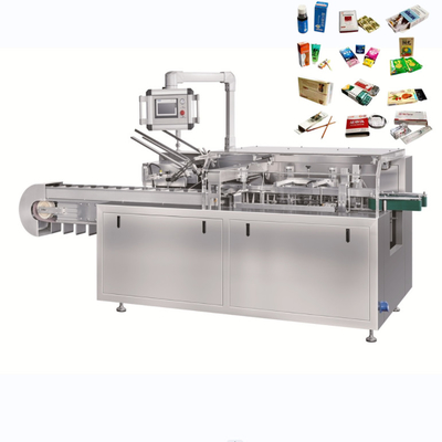 Máquina de cartonagem para embalagens de alimentos em bulbos cosméticos
