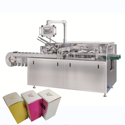 Servo de alta velocidade horizontal Cartão Multifunção automática horizontal de alimentos snack saco de grânulos Cartonagem máquina