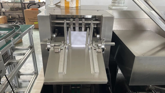 Máquina automática de embalagem de comprimidos horizontais, cápsulas e caixas de cartão